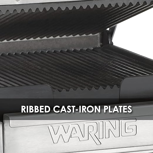 Waring Commercial WPG150 Compact Italian-Style Panini Grill - Image 3