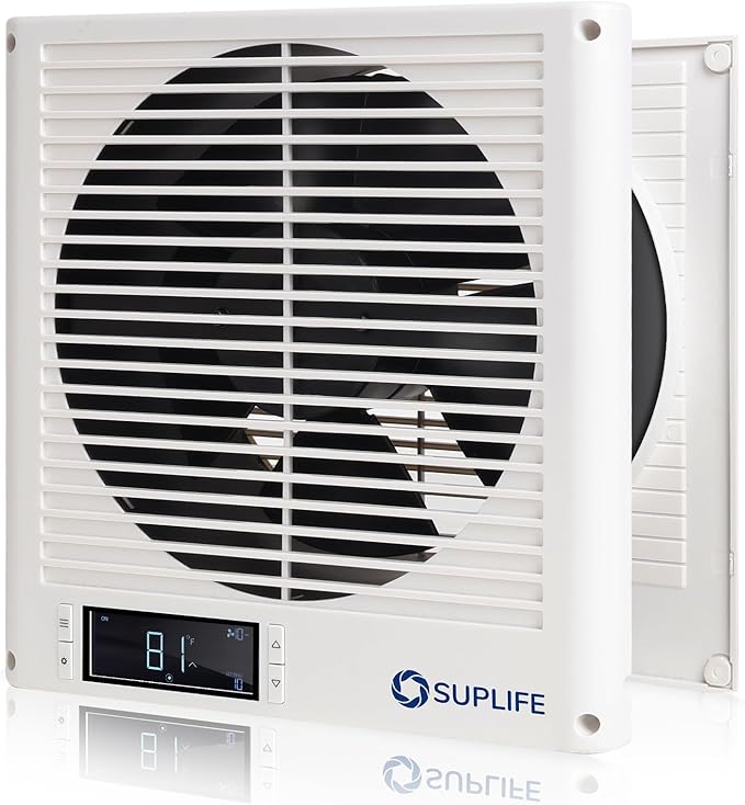 8" Room to Room Air Transfer Fan by KeepyourRVpowered