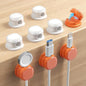 9 Pack Cord Organizer, Spring Cable Management, Adhesive Cute Cable Holder Clips by Funtin