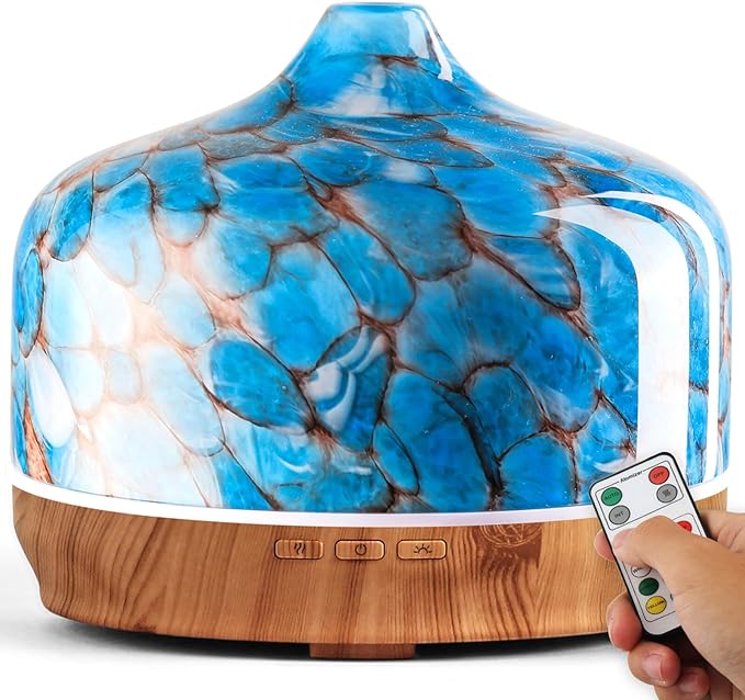 Porseme 500ml Essential Oil Diffuser, Aroma Ultrasonic Humidifier by Porseme