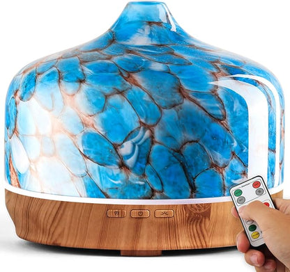 Porseme 500ml Essential Oil Diffuser, Aroma Ultrasonic Humidifier by Porseme