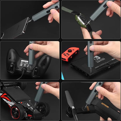 STREBITO Mini Electric Screwdriver, 155 in 1 Electric Precision Screwdriver Set - Image 8