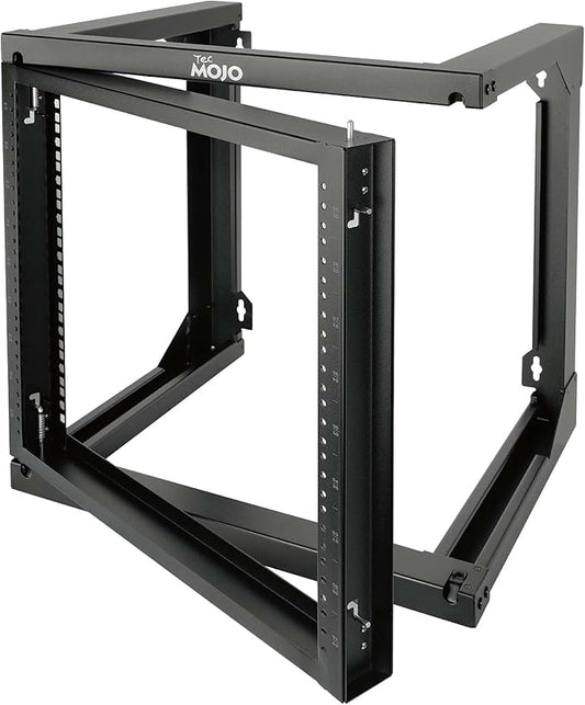 Tecmojo 9U Wall Mount Rack, Server Rack, Open Frame Server Rack, Network Rack by Tecmojo