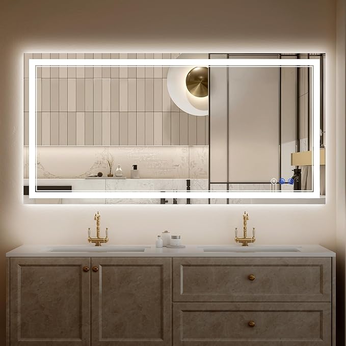 36"x48" LED Bathroom Mirror - Image 7