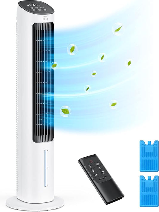 DREO Tower Fans That Blow Cold Air, Cooling Fan by DREO
