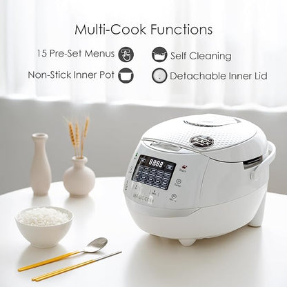 MAGiC COM multi-Functional Digital Rice Cooker 10 Cup Uncooked, 15-in-1 - Image 4