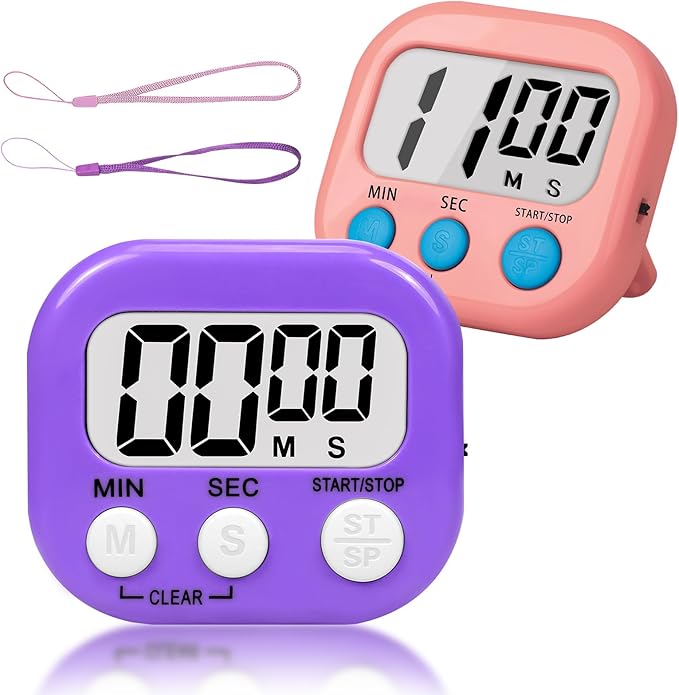 ZILLEEN Classroom Timer for Kids Teachers 2 Pack Digital Timers by ZILLEEN