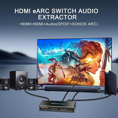 4K@120Hz HDMI 2.1 Switch 2 in 1 Out - Image 6