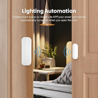 Smart Door Sensor: WiFi Door and Window Sensor, Wireless Design, Instant Alerts - Image 4