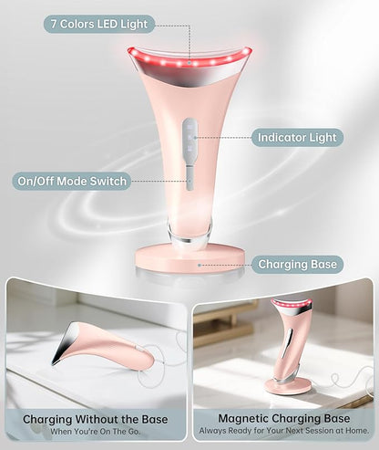 Dopsikn 7 Color Light Therapy Facial Massager - Image 5