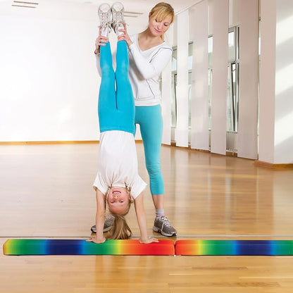 Giantex 7FT/8FT/9FT Balance Beam, Folding Gymnastics Beam w/Carry Handles - Image 8