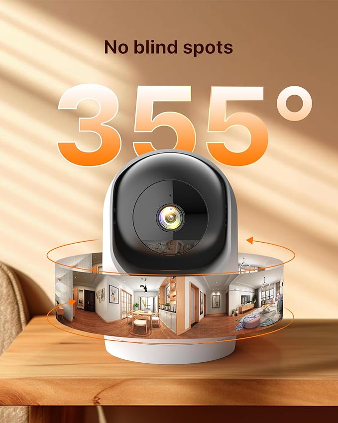 Tenda 2K Indoor Security Camera - Image 2