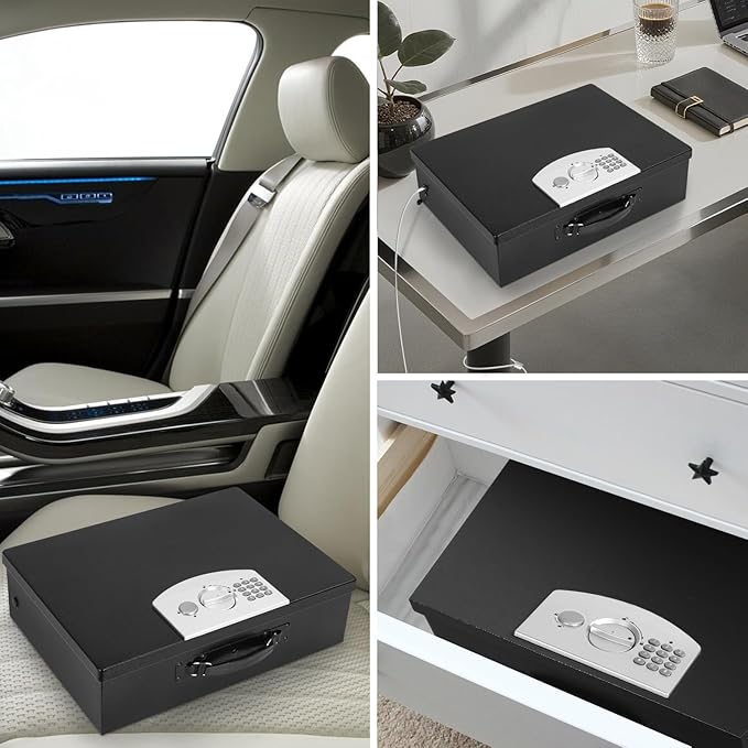 Dalmbox Portable Metal Safe Box - Image 9