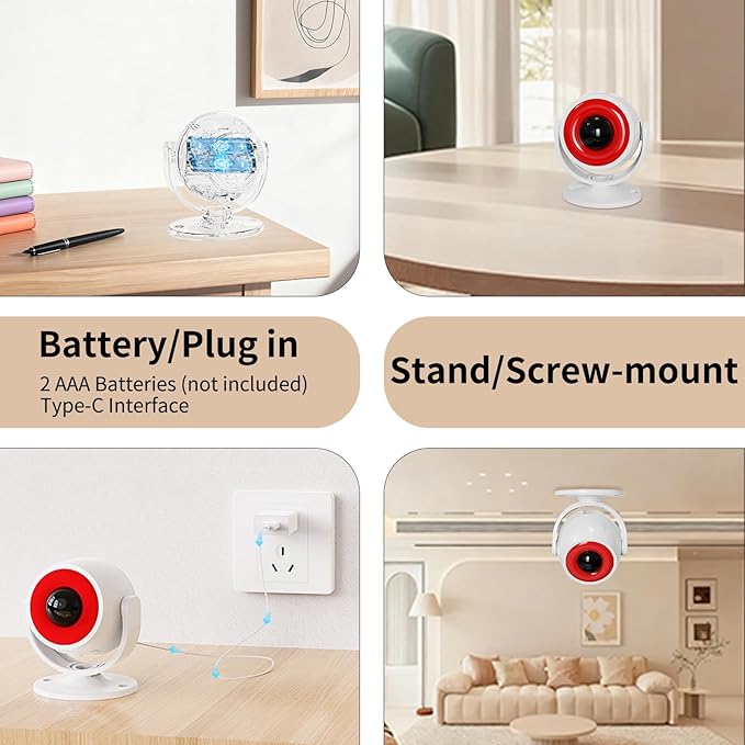 1 Pack Wireless Motion Detector Alarm - Image 6