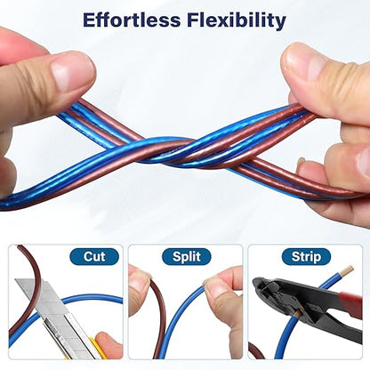 HiFind 14/2 Gauge AWG Car Audio Speaker Wire Cable 25 Ft, Professional Shielded - Image 4
