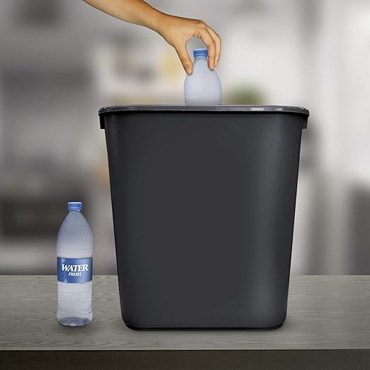 Acrimet Wastebasket, Deskside Bin, 6.75 Gallon/ 27 Quart/ 24 Liter - Image 4