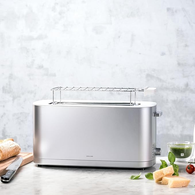 ZWILLING Enfinigy, 4-Slice Long Slot Toaster, Extra Wide 1.5" Slot - Image 2