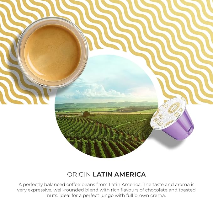 Piu Bello Espresso Coffee Pods for Nespresso Original Machines – Variety Pack – - Image 6