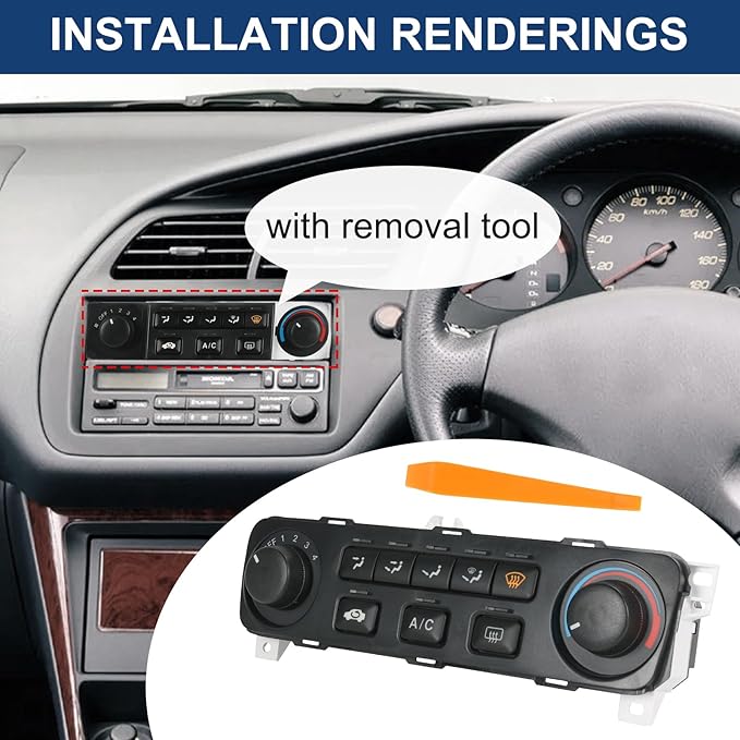 DICMIC A/C Heater Climate Control Module Compatible - Image 6