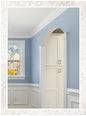 Tanmicoshomy White Shell Framed Rectangular Mirrors by Tanmicoshomy