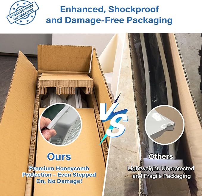 CycevSun 2x2 LED Flat Panel Light Drop Ceiling Fixture, 0-10V Dimmable - Image 4