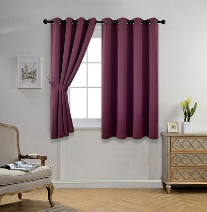 MIUCO Room Darkening Grommet Blackout Curtains - Image 2