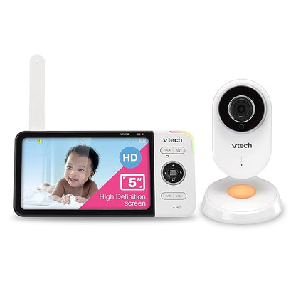 VTech VM818HD Baby Monitor, Night Light, 110-degree Wide-Angle True-Color by VTechBabyMonitors