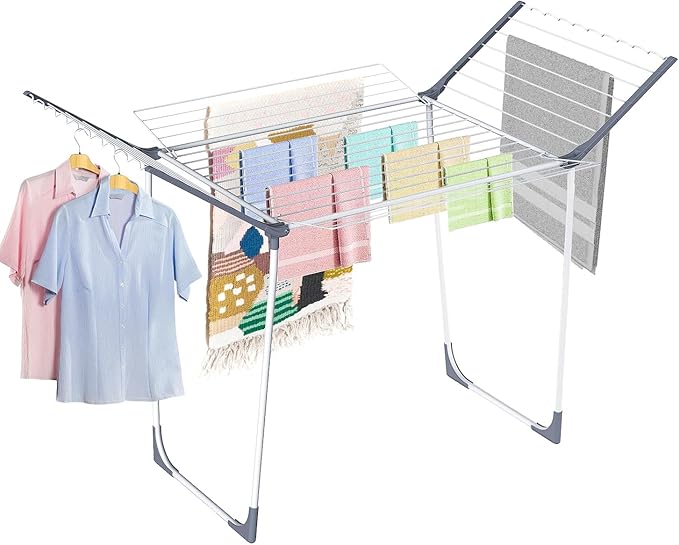 Unkqan Clothes Drying Rack, Foldable Laundry Rack by Unknown