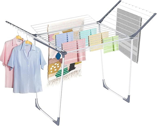 Unkqan Clothes Drying Rack, Foldable Laundry Rack by Unknown
