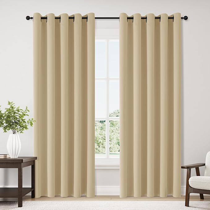 ChrisDowa Blackout Curtains 70 inches Wide by ChrisDowa