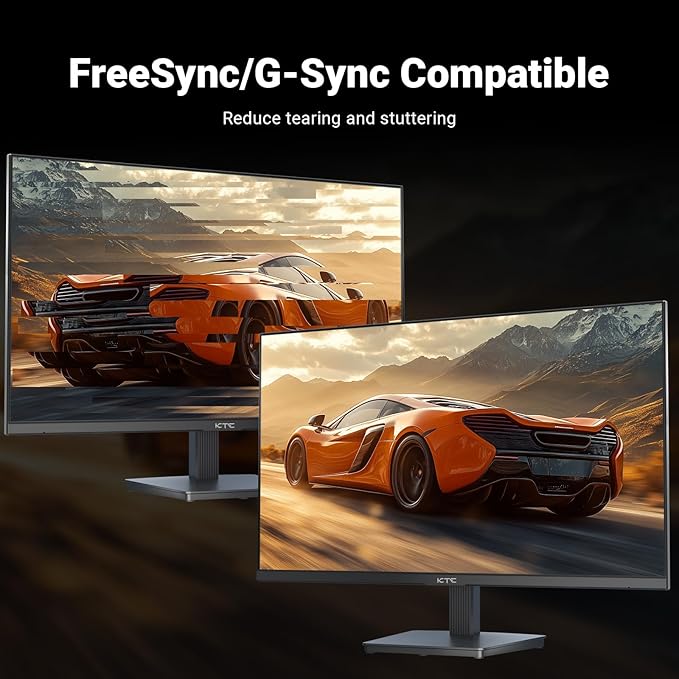 KTC 24 Inch FHD 1080P 100Hz Computer Monitor, VA Panel FreeSync PC Gaming - Image 3