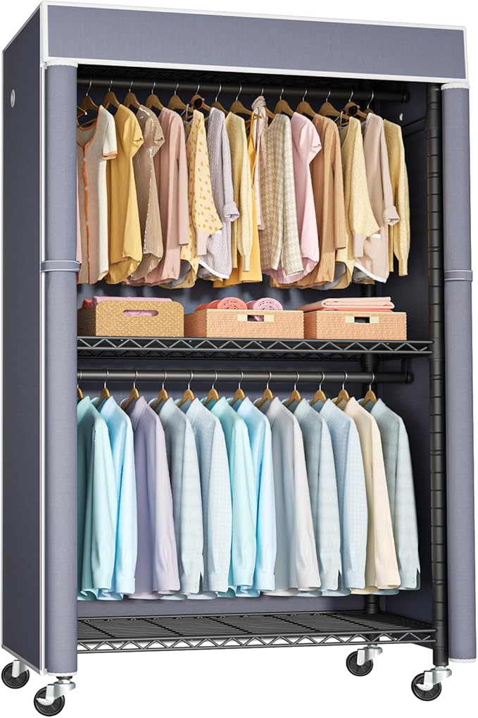 FUTASSI Black Clothing Rack by FUTASSI