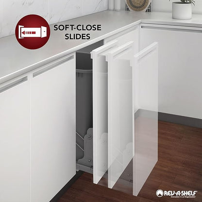 Rev-A-Shelf Double Pullout Trash Cans - Image 7