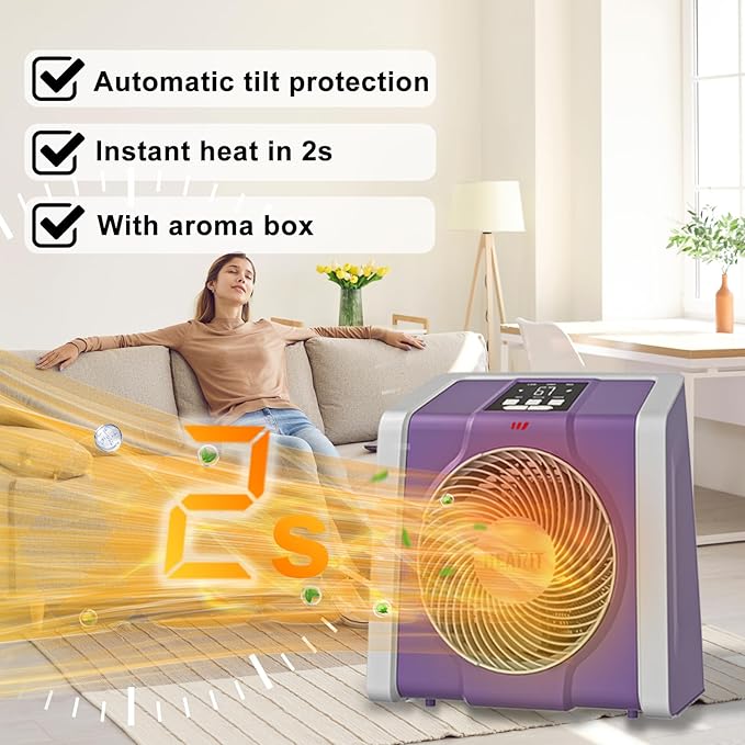 HEATIT Space Heater with Remote - Image 4