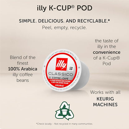 illy Coffee, Dark Roast, K-Cup for Keurig, 100% Arabica Bean Signature Italian - Image 6