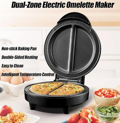 Dual Zone Electric Omelette Maker - Image 2