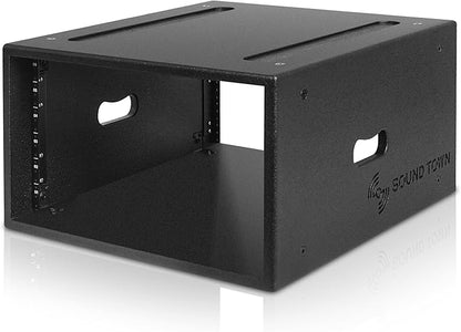 Sound Town 6U PA/DJ Rack/Road Case - Image 3