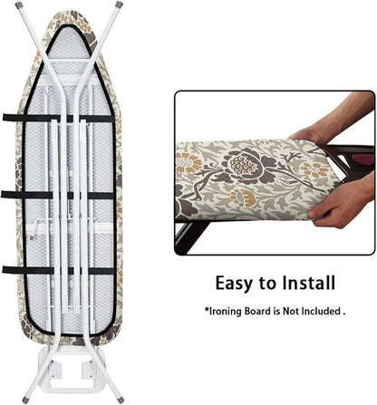 ZCFYGDX Elastic Ironing Board Covers Standard Size, William Morris Prints - Image 4