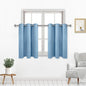 DWCN Short Blackout Curtains for Living Room, Basement Window Curtains Tiers by DWCN