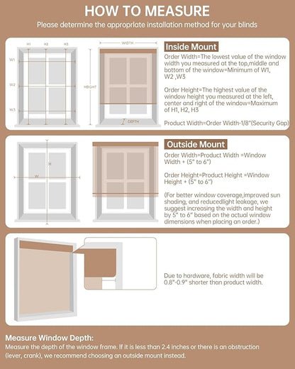 Kincmo Motorized Blinds with Remote, 100% Blackout Motorized Roller Shades Work - Image 6