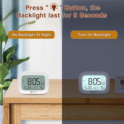 Geevon Small Travel Alarm Clock, Digital Alarm Clocks - Image 5
