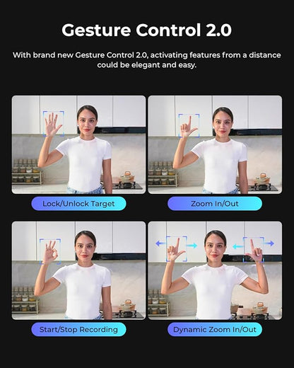 OBSBOT Tail Air NDI Streaming Camera 4K, AI Tracking PTZ Camera - Image 9