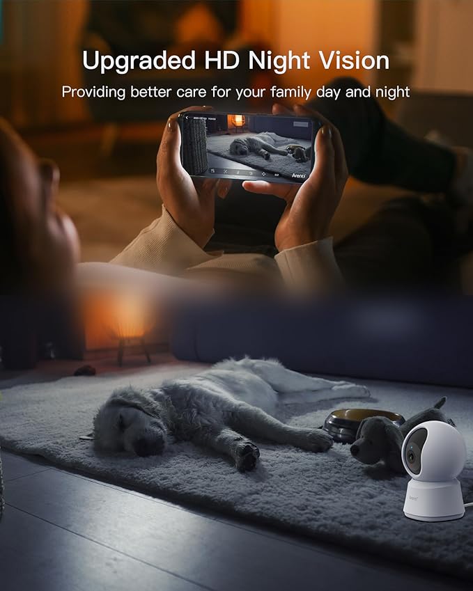 ARENTI 5G Indoor Security Camera, 4MP Pet Camera - Image 7