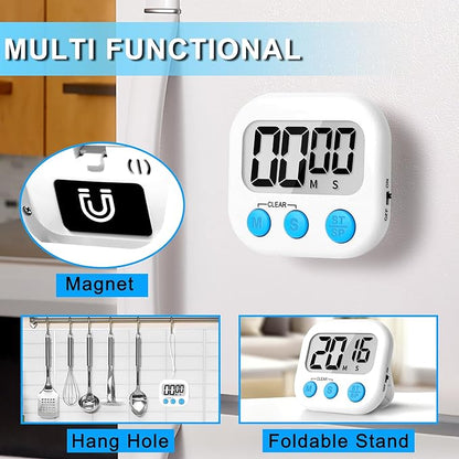 ZILLEEN Classroom Timer for Kids Teachers 2 Pack Digital Timers - Image 3