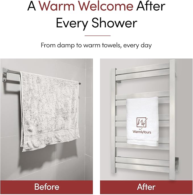 WarmlyYours Heated Towel Warmer - Image 7