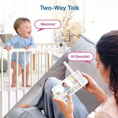 VTech 5.5" IPS Screen 720P Video Baby Monitor - Image 8