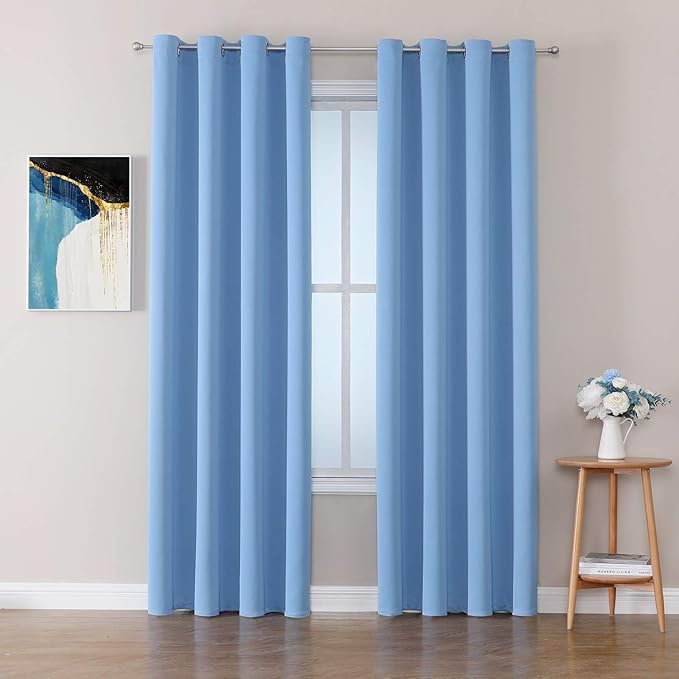 ChrisDowa Grommet Room Darkening Curtains by ChrisDowa
