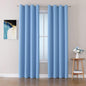 ChrisDowa Room Darkening Curtains 90 Inches Long 2 Panels Set by ChrisDowa