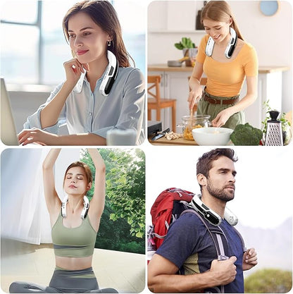 WXX Portable Neck Fan, Neck Fan Rechargeable, 360° Cooling Personal Fan - Image 8