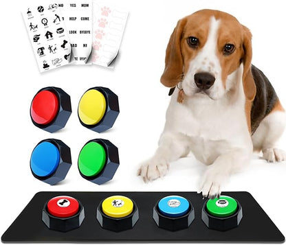 ANLIKY Recordable Buttons, Dog Buttons by ButtonsAddMagictoEachTime